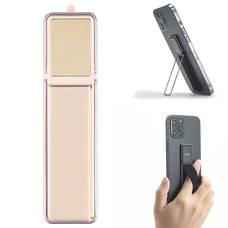 Adjustable Folding Gold Magnetic Mobile Phone Holder with Grip