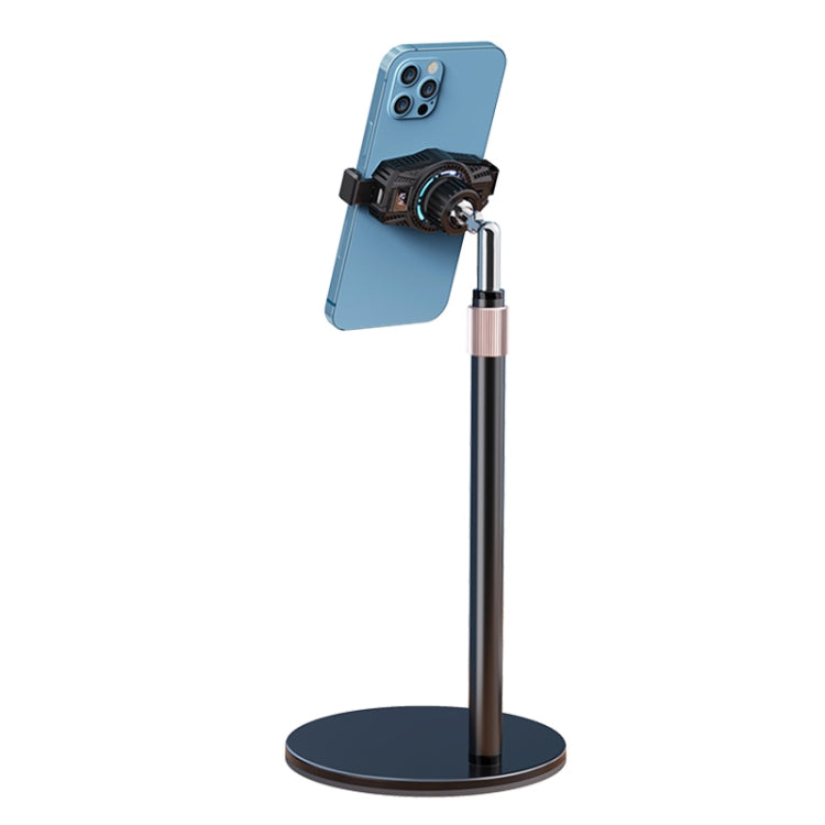 R-JUST HZ20 Mobile Phone Semiconductor Refrigeration Radiator Holder (Black)