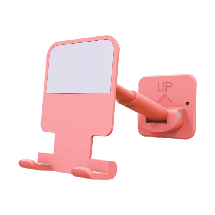 Wall Paste Mobile Phone Bracket Pink