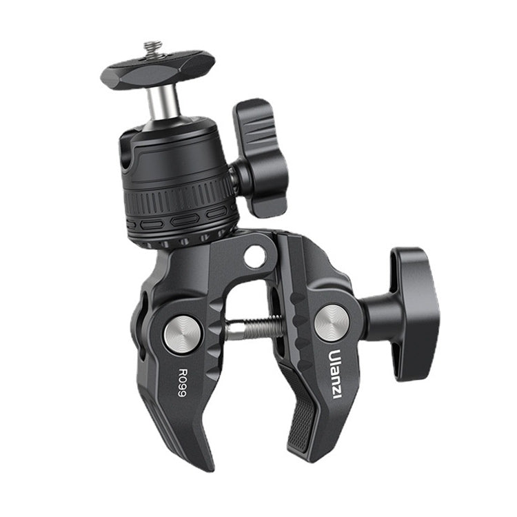 Ulanzi R099 Camera Super Clamp with 360 Degree Adjustable Mini Ball Head
