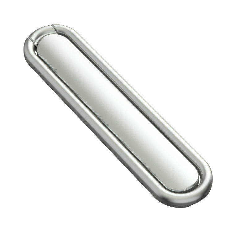 Silver Zinc Alloy Mobile Phone Folding Holder with Adjustable Viewing Angle