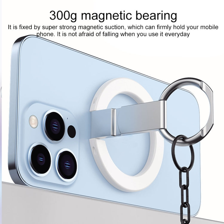 MagSafe Flexible Double Joint Ring Holder for iPhone 13/12 Series (Black)