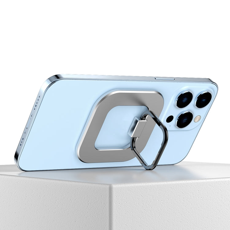 Magnetic Phone Ring Holder with Magsafe Technology (Black Silver)