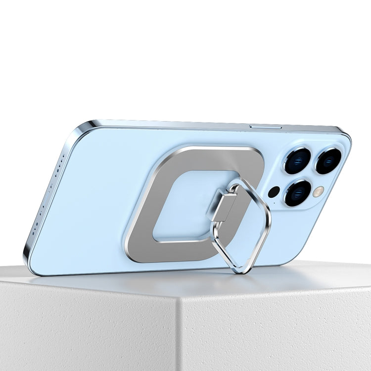 Silver Magsafe Magnetic Mobile Phone Ring Holder