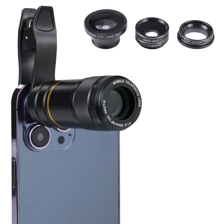 HAUTIK HK-002 5 in 1 Mobile Photography Lens Kit