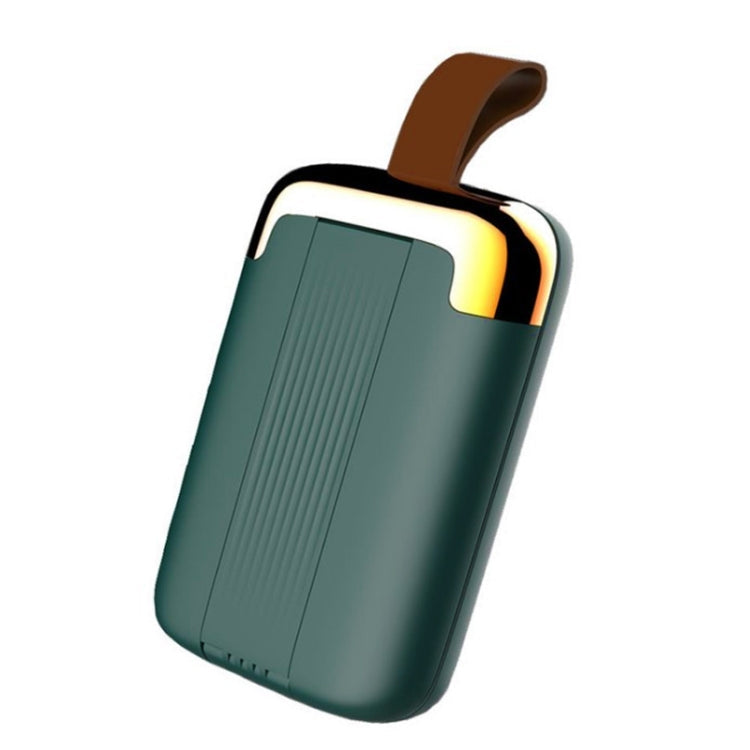 Green Portable Retractable Folding Desktop Stand for Mobile Phones and Tablets Under 13 inch