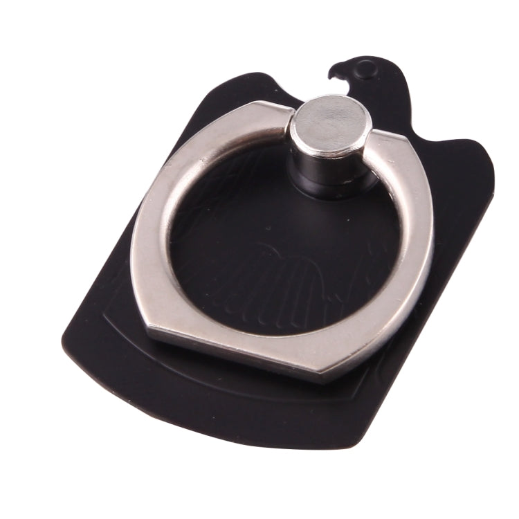 2 in 1 Eagle Shape 360 Degrees Rotation Magnetic Phone Ring Stent Car Hook Mount (Black) by Cmzact CPS-2in1