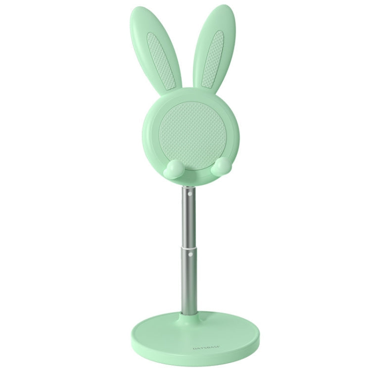 Retractable Rabbit Phone Holder Stand (Green)