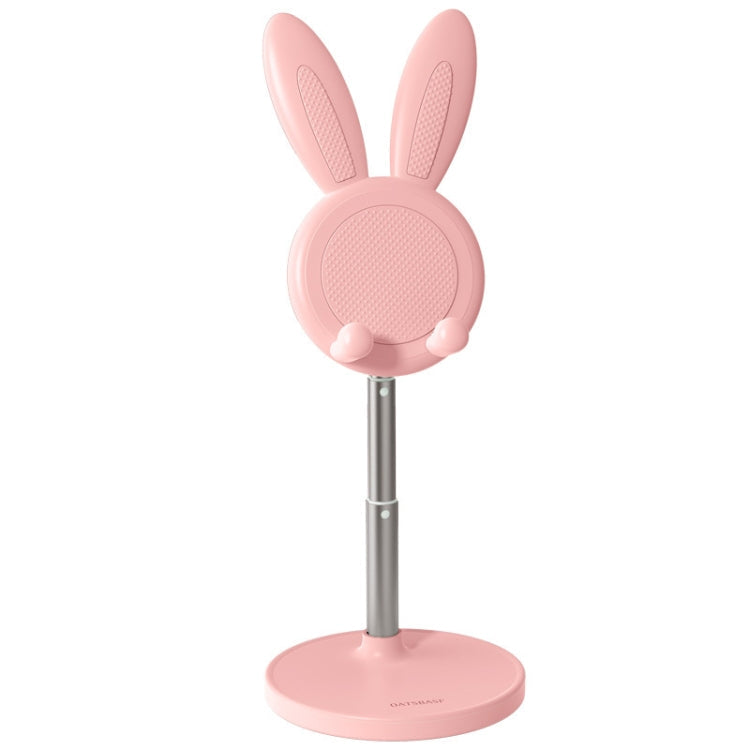 Rabbit Retractable Phone Lazy Bracket - Pink