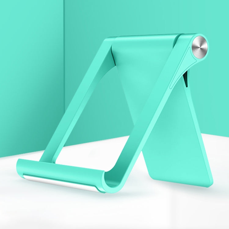 360-degree Rotating Matte Texture Mobile Phone and Tablet Stand in Green