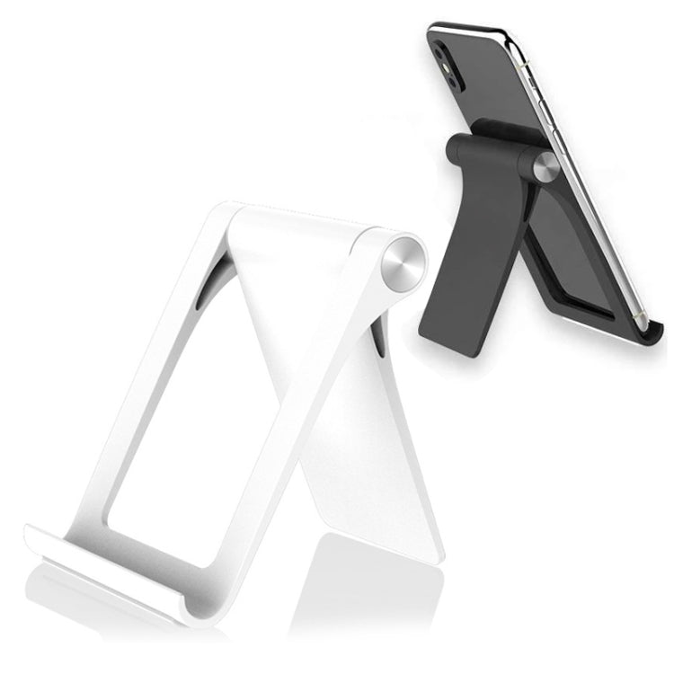 360-Degree Rotating Matte Texture Mobile Phone and Tablet Stand (White)