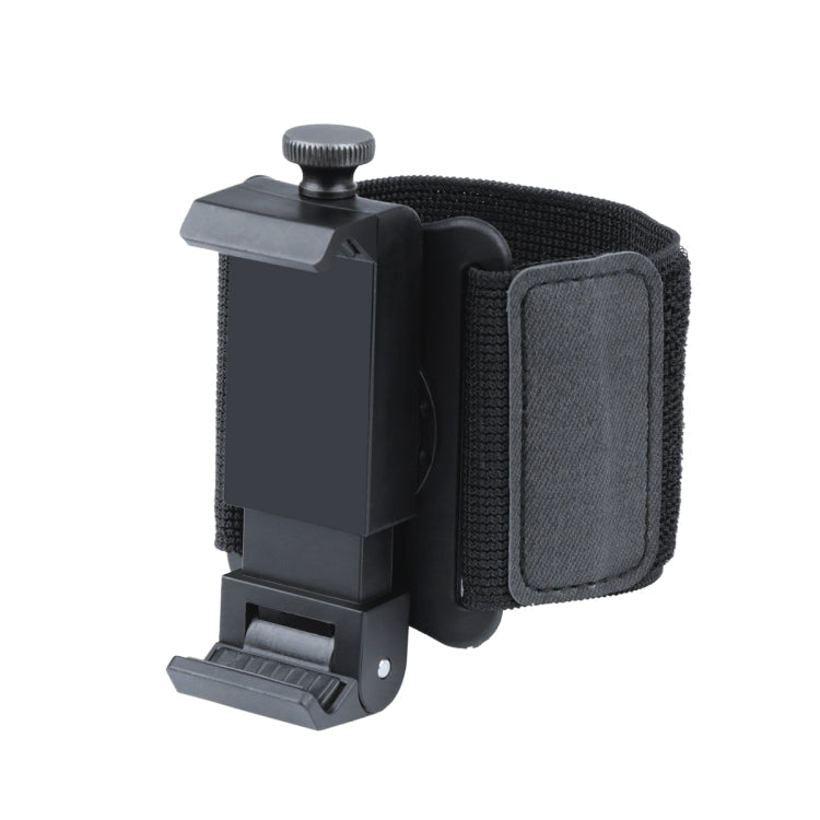 Hands-Free Phone Holder Wristband - Black
