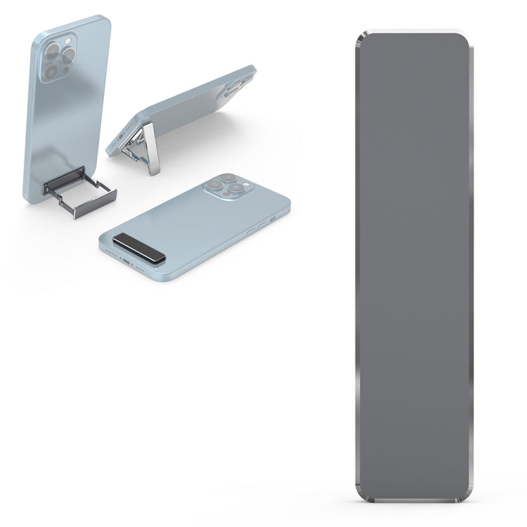 R-JUST SJ22 Grey Invisible Foldable Mobile Device Stand Holder
