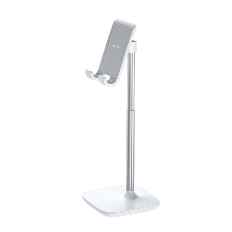 WK WA-S36 Adjustable Aluminum Desktop Stand for Mobile Phones and Tablets (White)