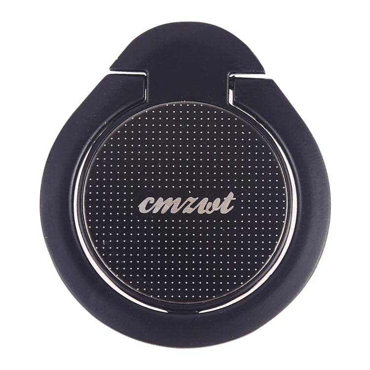 Universal Super-thin Phone Stand Ring Holder with Magnetic Function (Black)