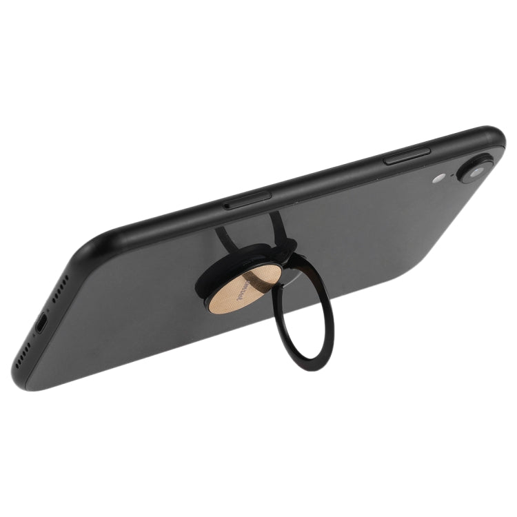 Universal Super-thin Magnetic Phone Stand Ring Holder (Gold)