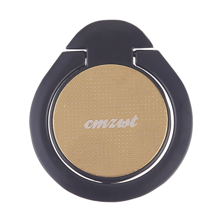 Universal Super-thin Magnetic Phone Stand Ring Holder (Gold)
