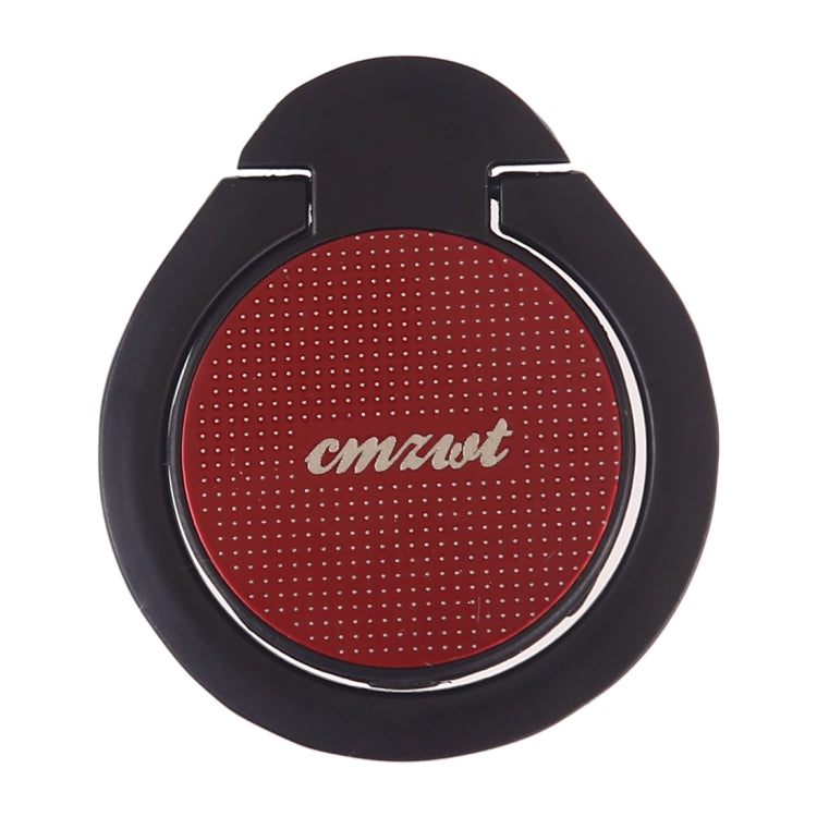 Universal Super-thin Phone Stand Ring Holder with Magnetic Function (Red)