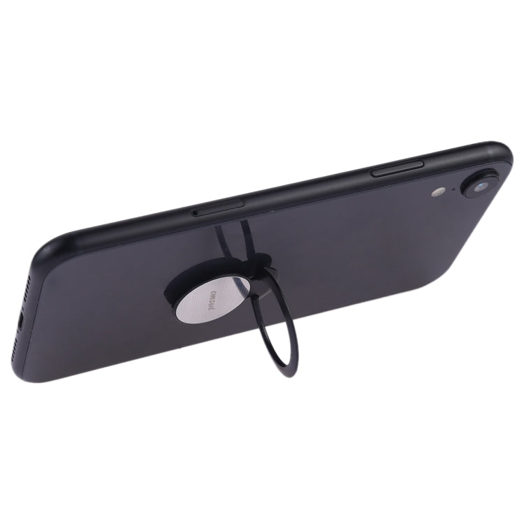 CPS-019 Silver Universal Super-thin Phone Stand Ring Holder with Magnetic Function