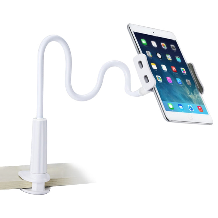 Lenuo DL-23 75cm Lazy Bracket 360 Degree Adjustable Desktop Holder for Phone / Tablet below 10.5 inch(White)