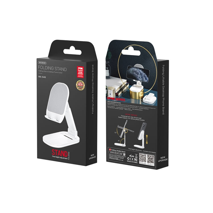 WK WA-S46 Adjustable Folding Phone Stand with Charging Port