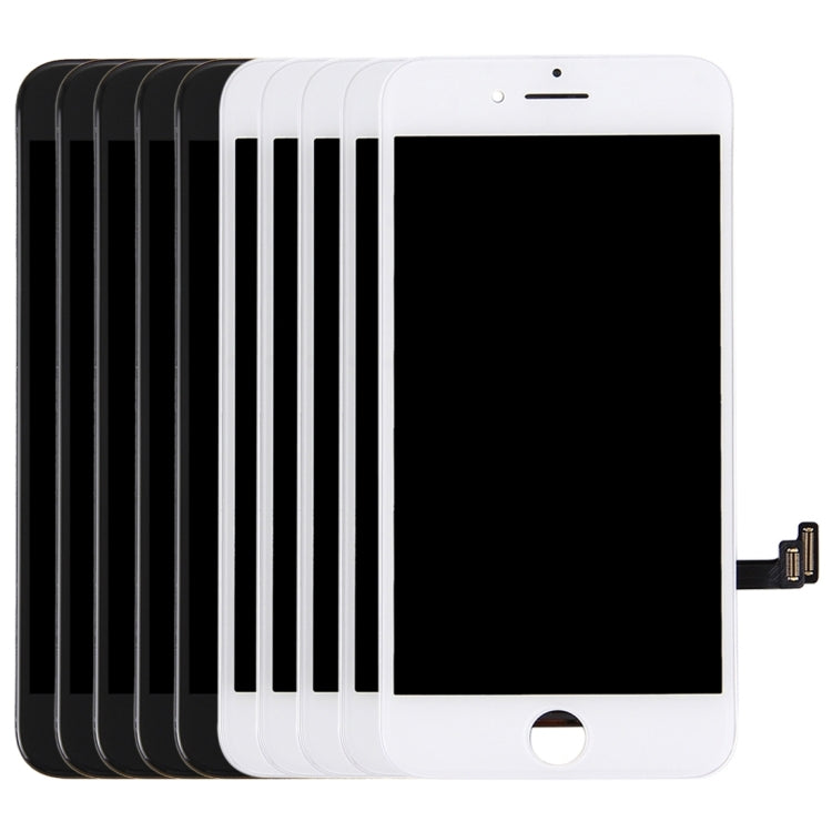 10-Piece LCD Screen and Digitizer Full Assembly for iPhone 7 (5 Black + 5 White)
