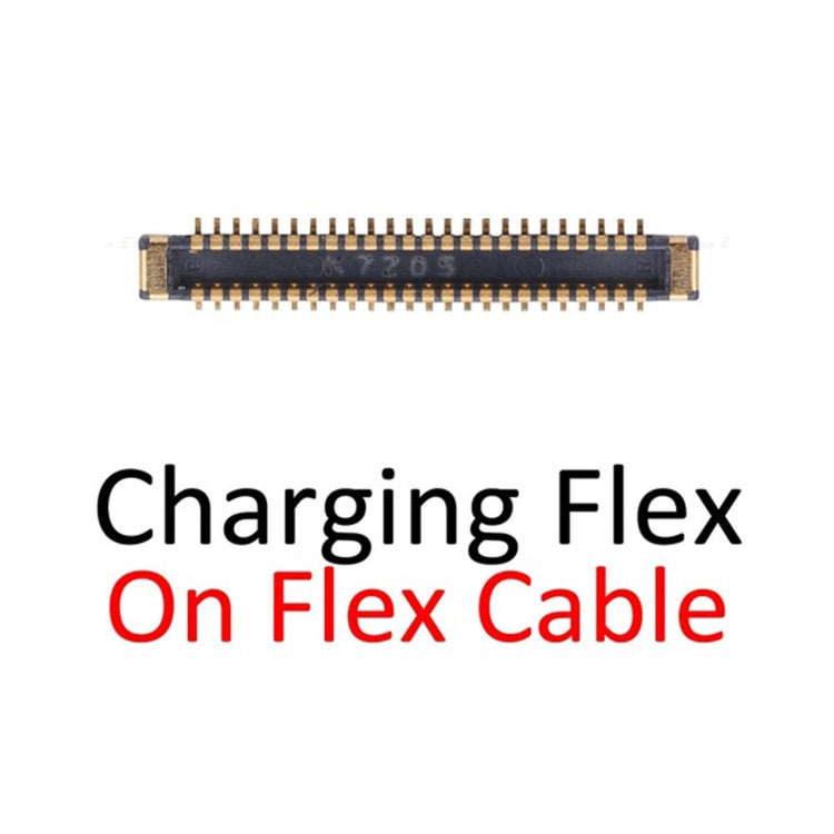 Charging FPC Connector On Flex Cable for iPhone 7 Plus / 7 - Replacement Part with Professional Installation Recommended