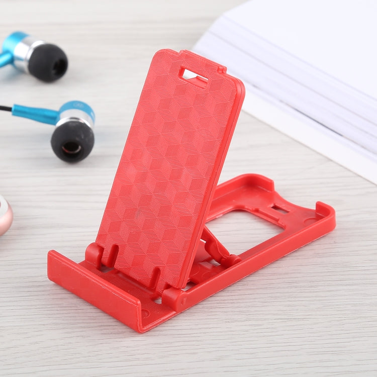 Mini Foldable Desk Phone Holder with Adjustable Angles, Random Color Delivery