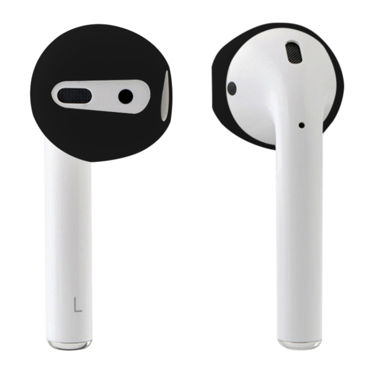 Wireless Bluetooth Earphone Silicone Ear Caps for Apple AirPods - Black