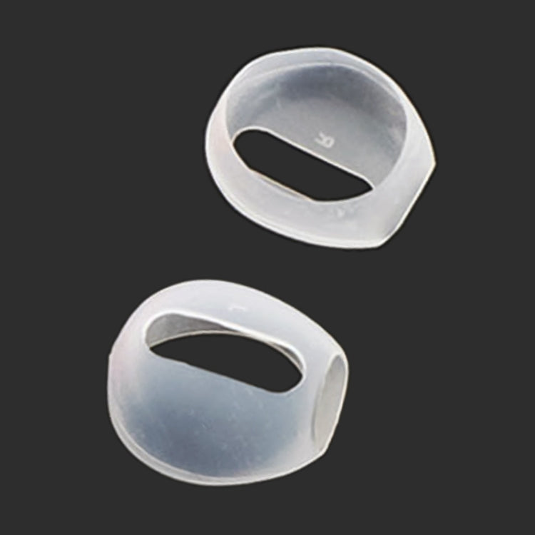 1 Pair Transparent Silicone Wireless Bluetooth Earphone Ear Caps for Apple AirPods