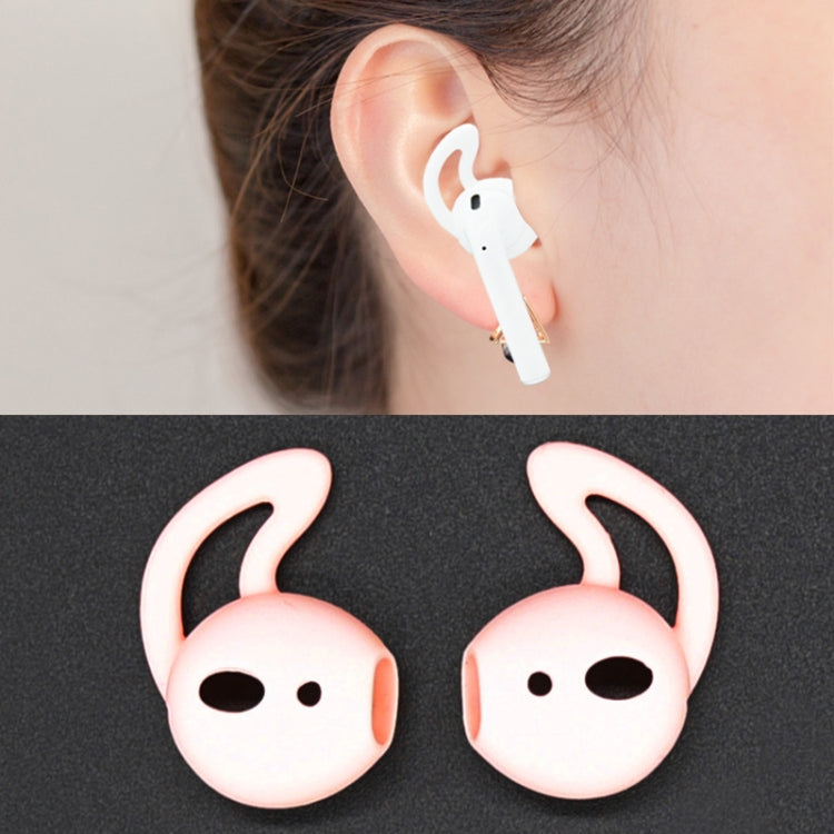 Pink Wireless Bluetooth Earphone Silicone Ear Caps for Apple AirPods