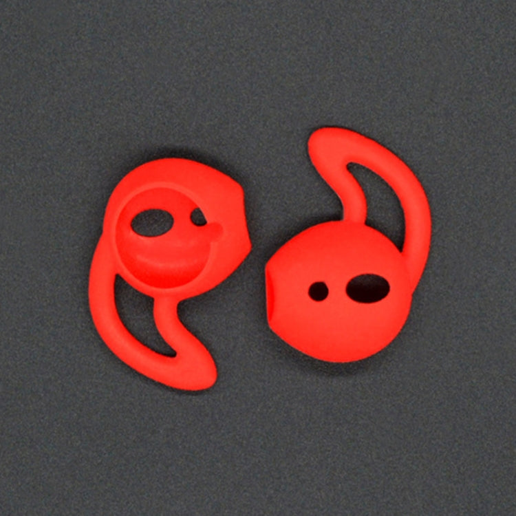 Red Silicone Ear Caps for Apple AirPods
