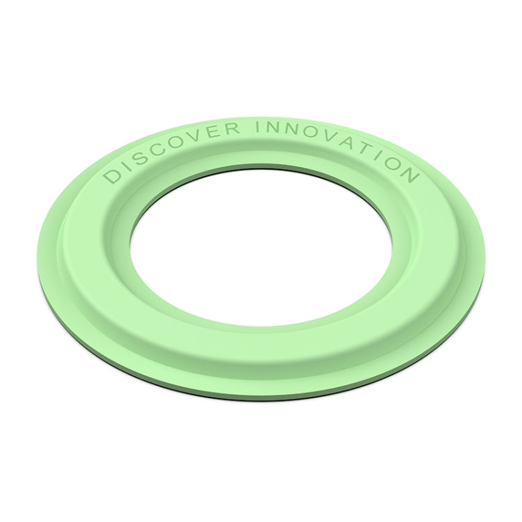 Green PU Leather Magnetic Phone Holder with Powerful Magnet
