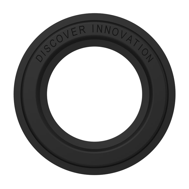 NILLKIN Portable PU Leather Magnetic Ring Sticker for Secure Phone Mounting (Black)