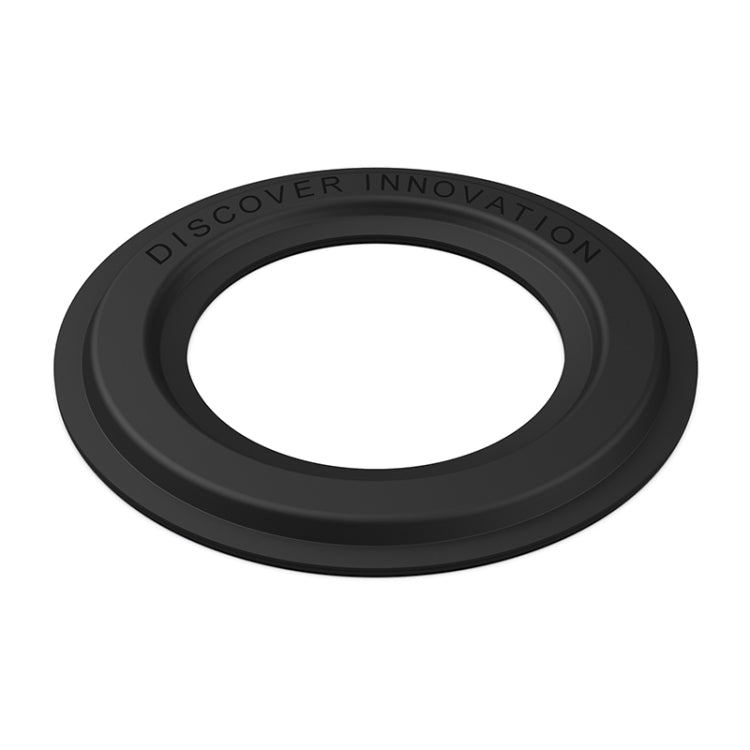 NILLKIN Portable PU Leather Magnetic Ring Sticker for Secure Phone Mounting (Black)