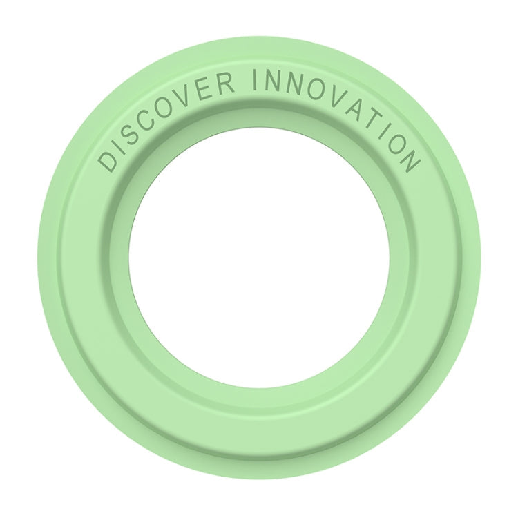 NILLKIN Portable Green PU Leather Magnetic Ring Sticker