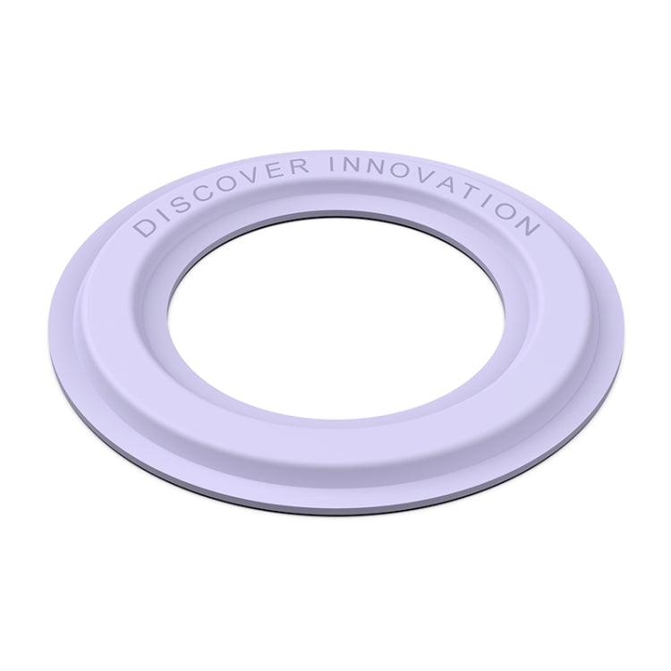NILLKIN Purple Magnetic PU Leather Ring Sticker