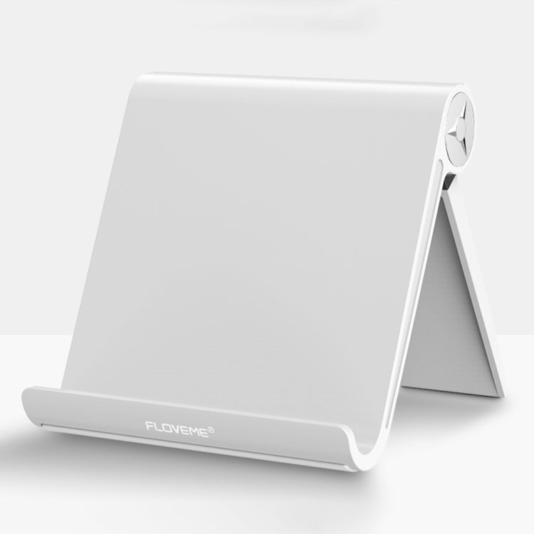 Adjustable Swivel Desktop Phone Holder for Smart Devices, White