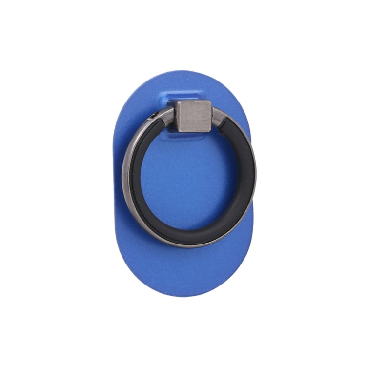 Adhesive Phone Finger Grip Ring Holder with 360 Degree Rotation Stand (Blue)