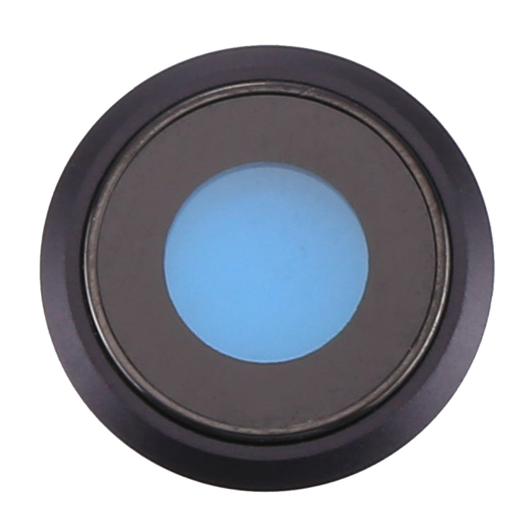 Black Rear Camera Lens Ring for iPhone 8 - High-Quality Replacement