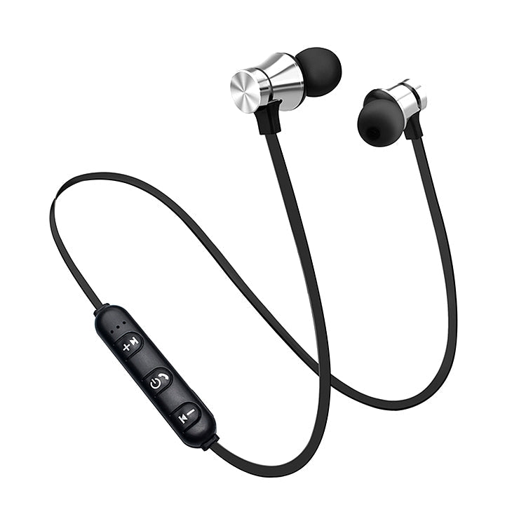 Silver XT11 Magnetic In-Ear Wireless Bluetooth V4.2 Earphones