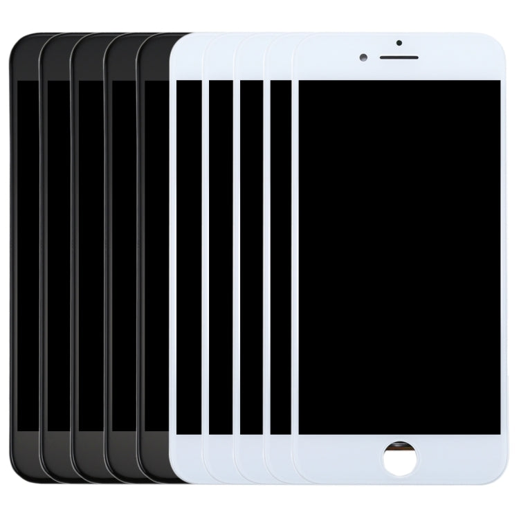 iPhone 8 Plus LCD Screen and Digitizer Assembly Kit - 10 Pieces, Black and White