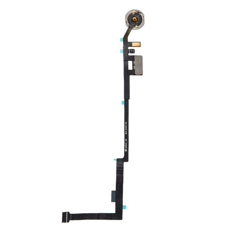Home Button Flex Cable for iPad 9.7 inch (2017) / A1822 / A1823 (Black) - Replacement for Restoring Functionality