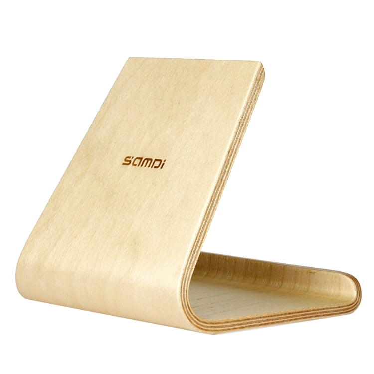 SamDi Artistic Wood Grain Walnut Desktop Holder Stand DOCK Cradle, For Xiaomi, iPhone, Samsung, HTC, LG, iPad and other Tablets(Brown)