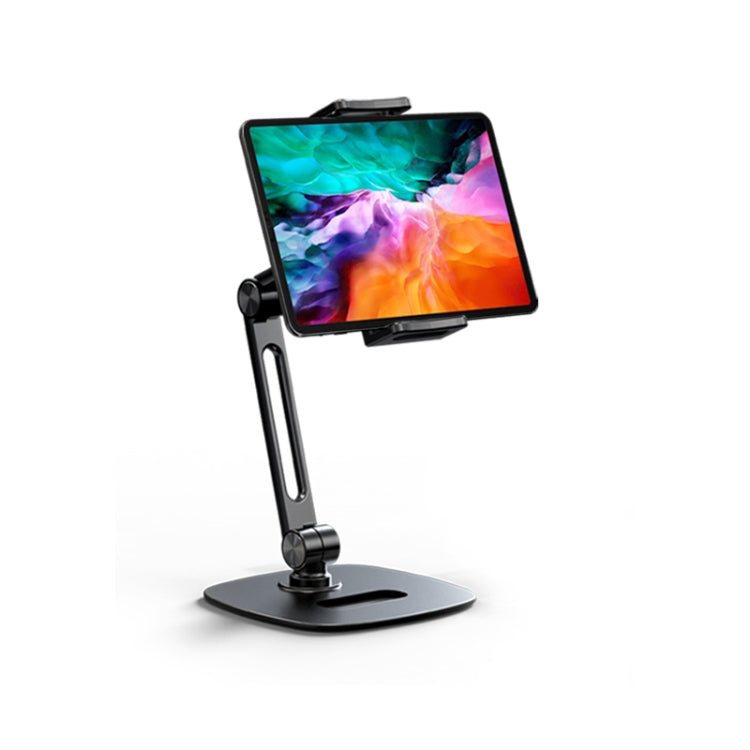 Adjustable Giraffe Zinc Alloy Stand Desktop Phone / Tablet Holder (Black) by WIWU ZM302