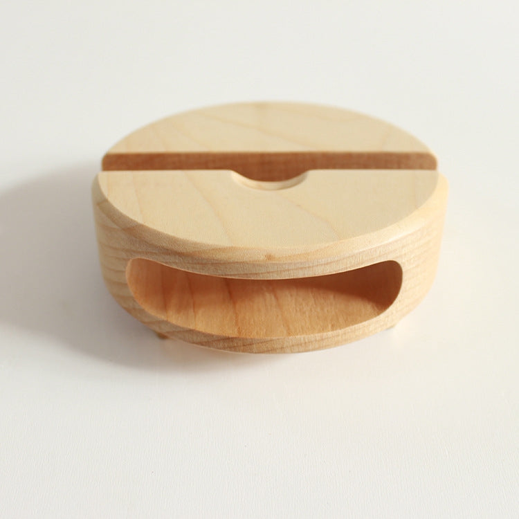 Stylish Maple Wood Mobile Phone Holder