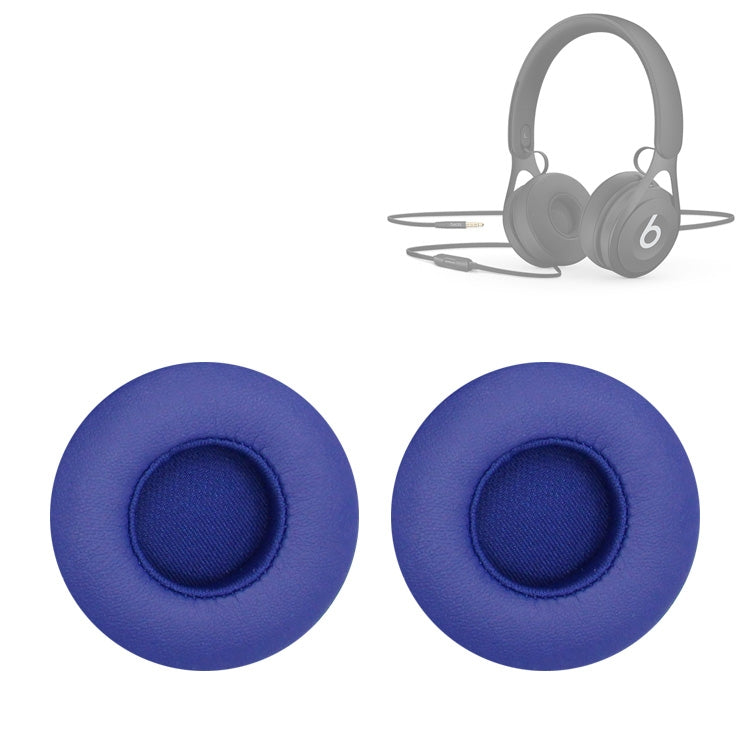 Blue Ear-cap Sponge Earmuffs for Beats EP Wired Headset - Pack of 2
