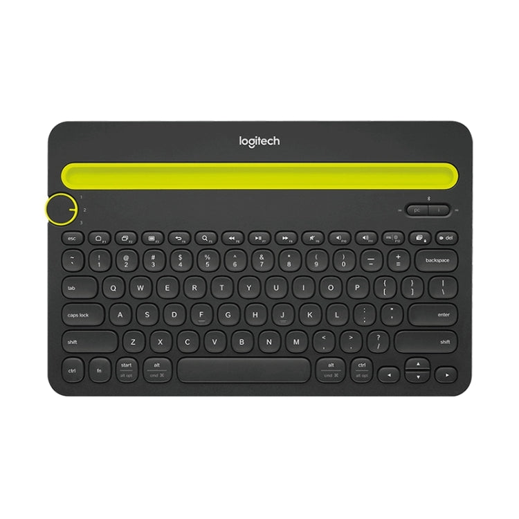 Logitech K480 Multi-device Bluetooth Keyboard with Stand (Black)