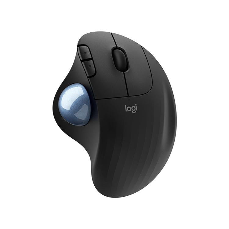 Logitech ERGO M575 Creative Wireless Trackball Mouse (Black) - Ergonomic Design and Seamless Control