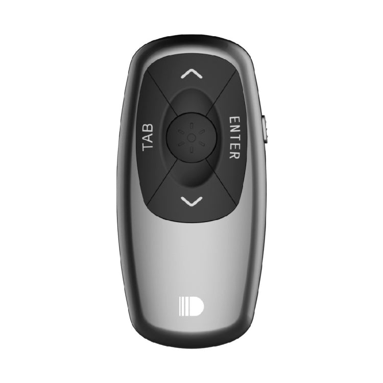 Doosl DSIT011 2.4GHz Wireless Rechargeable Presentation Remote Control (100m Control Distance, Black)